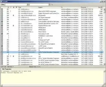 Open DBX Files with Mail Viewer