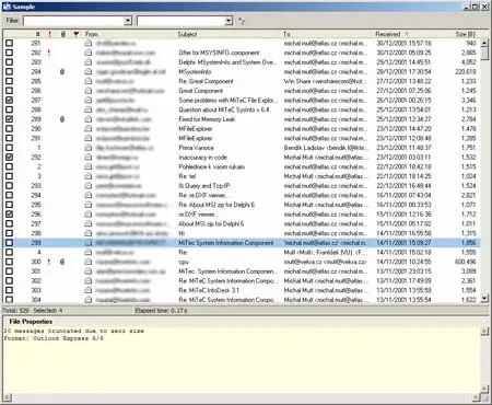 Open DBX Files with Mail Viewer