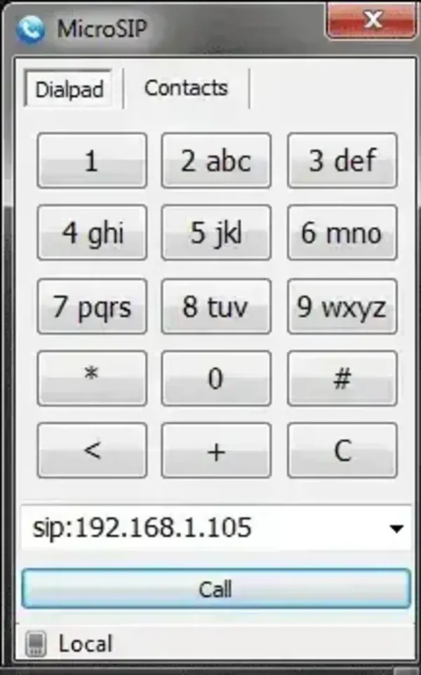MicroSIP - Free VO IP