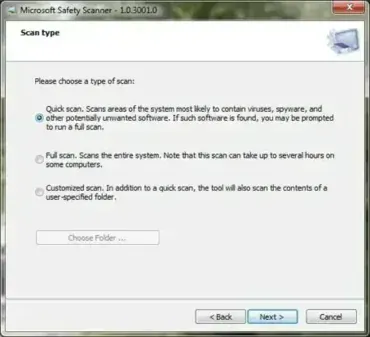 Microsoft Safety Scanner