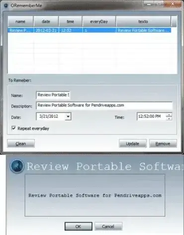 ORememberMe - Task or Event Reminder