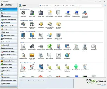 OSForensics - Portable Forensics Software