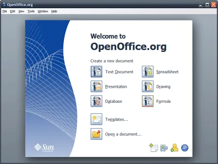 OpenOffice Portable - Free Office Software