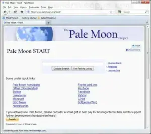 Pale Moon Portable Browser