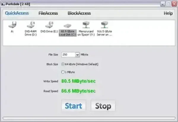 Parkdale Drive Speed Tester