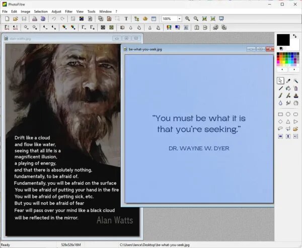 PhotoFiltre - Free Image Editor
