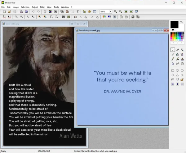 PhotoFiltre - Free Image Editor