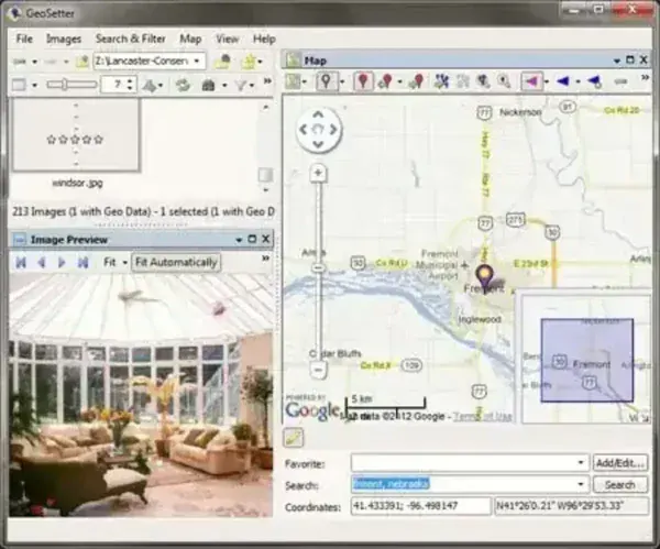 GeoSetter Portable EXIF and GPS Metadata Editor
