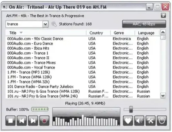 Radio Sure - Streaming Internet Radio