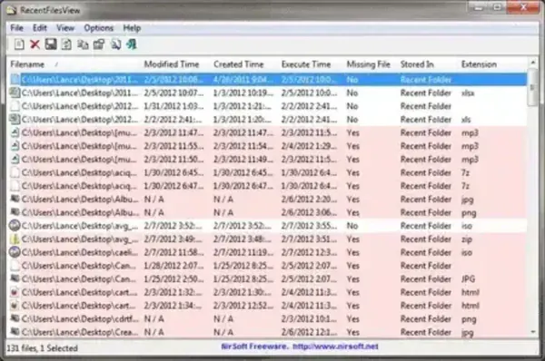 View Recently Opened Files - RecentFilesView