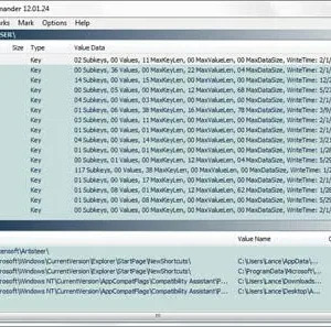Registry Commander - A Free Registry Editor