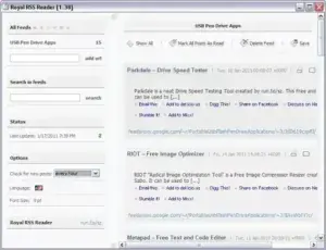 Royal RSS Feed Reader