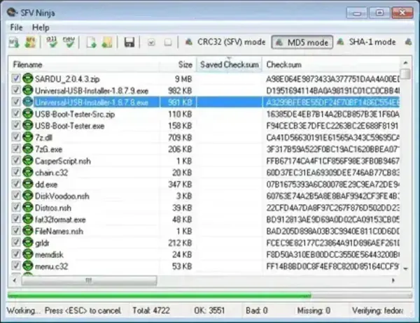 SFV Ninja - Free Checksum Calculator and Validator SFV Ninja - Free Checksum Calculator and Validator