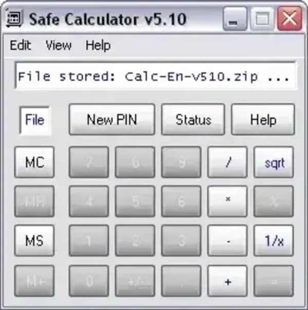 Safe Calculator in Safe Mode Safe Calculator in Safe Mode