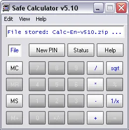 Safe Calculator in "Safe" Mode