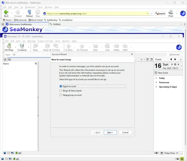 SeaMonkey Portable Internet Suite