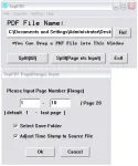 SepPDF - PDF File Splitter