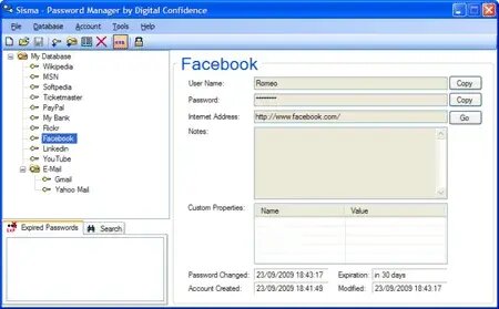 Sisma Password Manager