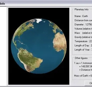 Solar and Planetary Information Tool
