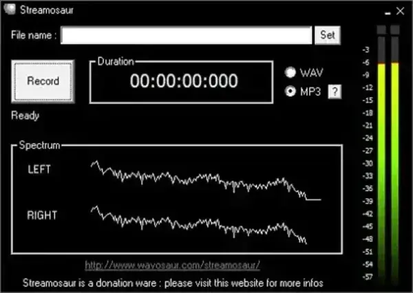 Streamosaur - Free Streaming Audio Recorder - save podcasts, etc Streamosaur - Free Streaming Audio Recorder