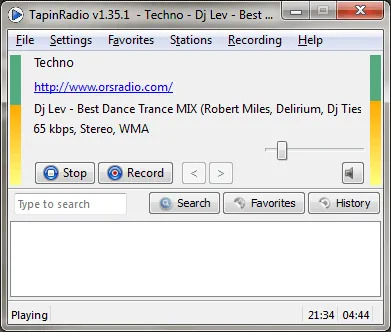 TapinRadio - Portable Internet Radio Player and Recorder TapinRadio - Portable Internet Radio Player and Recorder