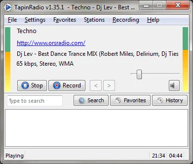 TapinRadio - Free Internet Radio Player and Recorder