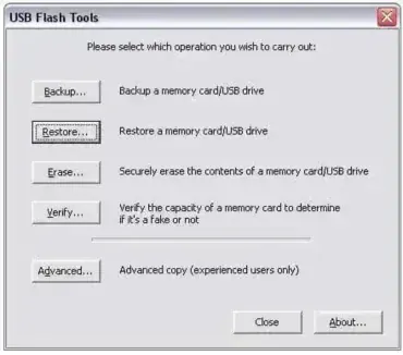 USB Flash Tools