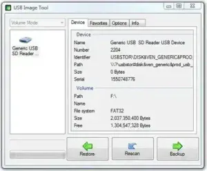 USB Image Tool