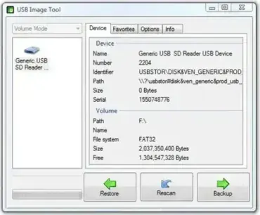 USB Image Tool