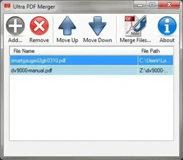 Ultra PDF Merger Ultra PDF Merger
