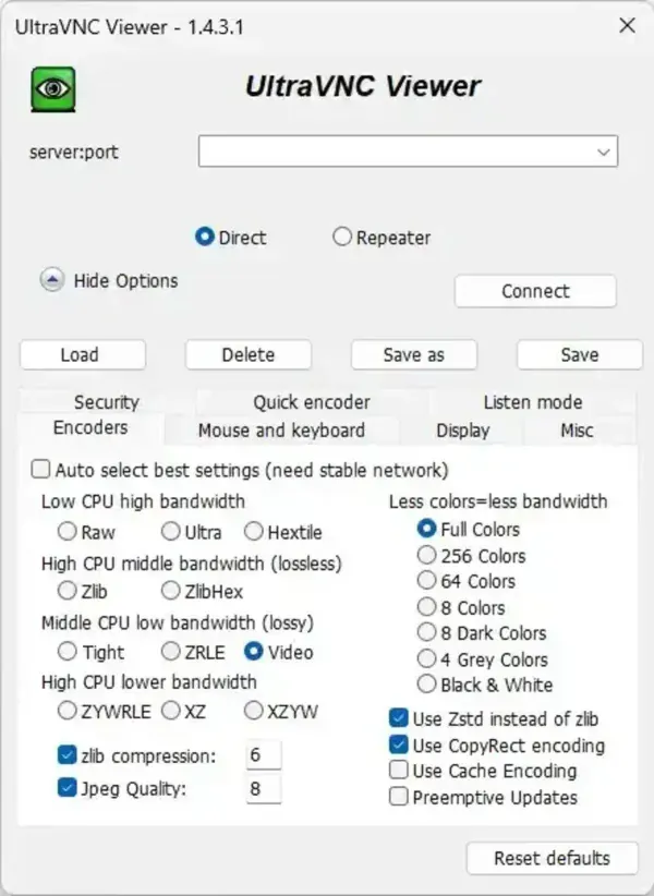 UltraVNC Viewer Portable Remote Desktop Access Tool for Windows