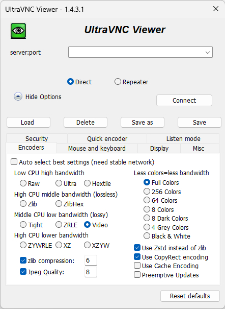 Ultra VNC Viewer Portable Ultra VNC Viewer