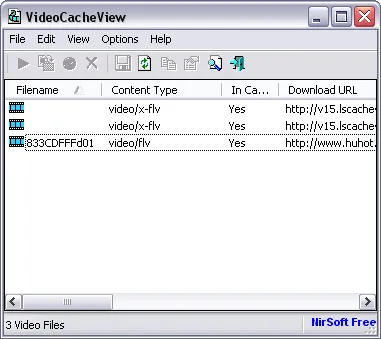 VideoCacheView - Download Watched Videos