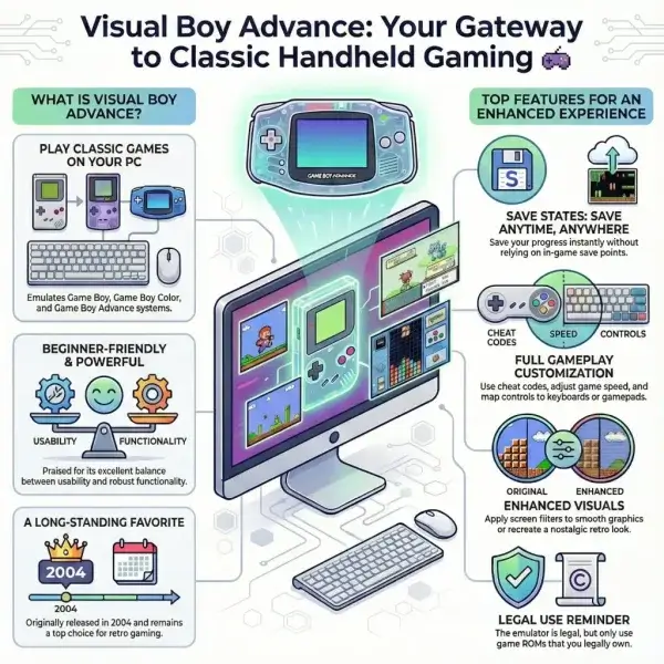 Visual Boy Advance - Game Boy Emulator