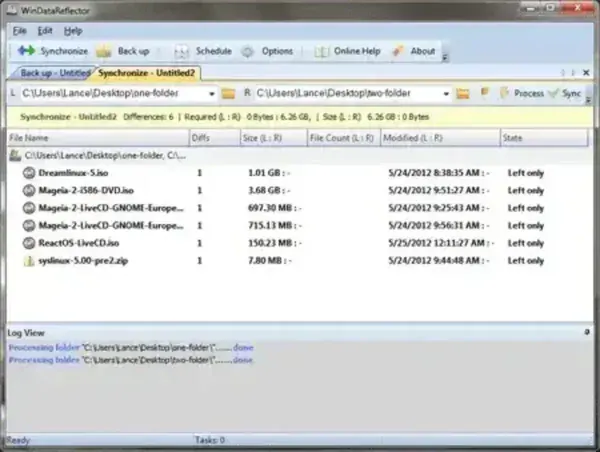 WinDataReflector - Sync Files - Sync Folders WinDataReflector - Free Synchronize and Backup Tool
