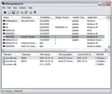 winupdateslist-list-windows-updates-and-hotfixes