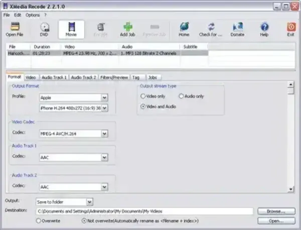 XMedia Recode XMedia Recode