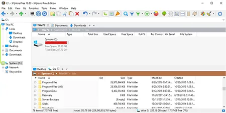 Xyplorer Free Portable File Manager