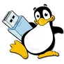YUMI - Linux Penguin carrying a USB stick