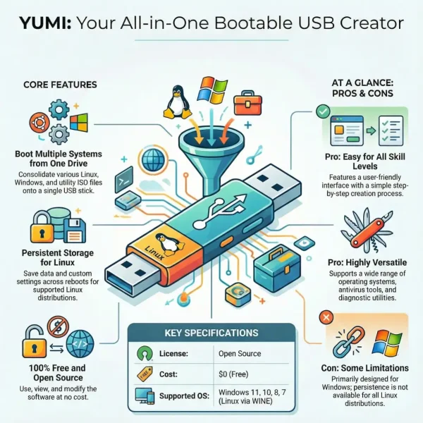 YUMI All In One Bootable USB Creation Tool YUMI All In One Bootable USB Tool