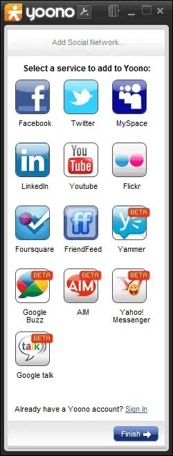 Yoono All In One Messenger