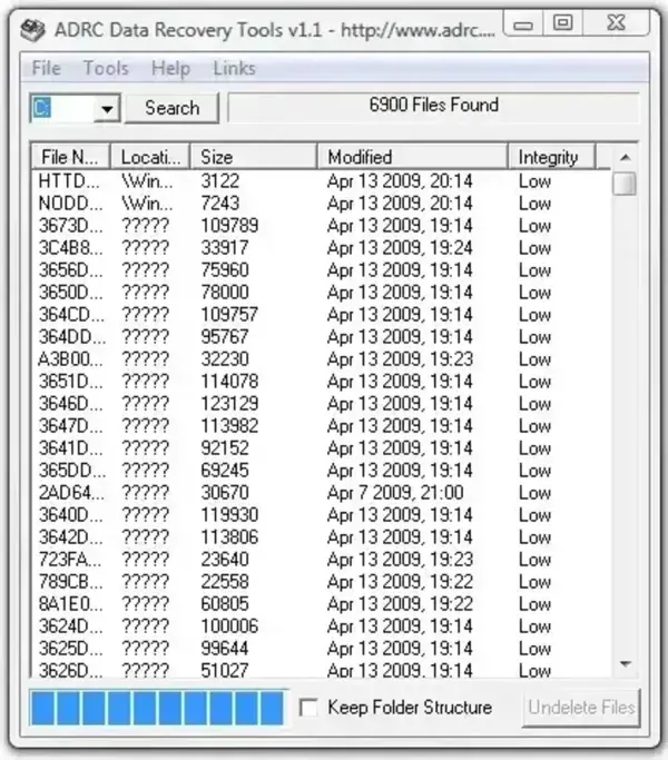 ADRC - Portable Data Recovery Tool