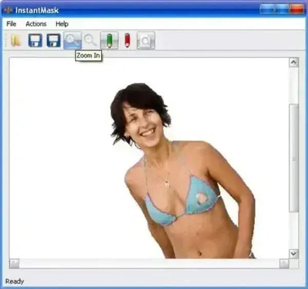 After InstantMask Clipping