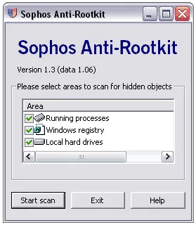 Sophos Anti Rootkit