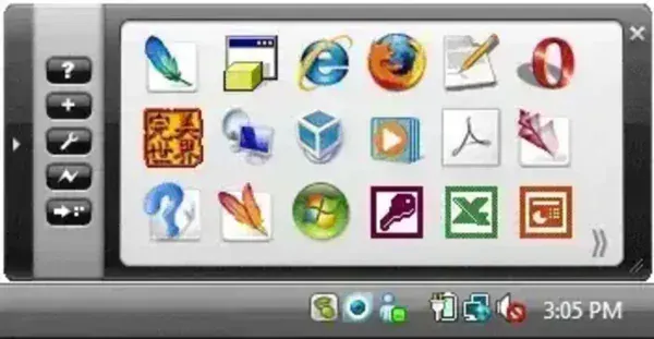 Appetizer Portable Start Menu and Program Launcher Screenshot