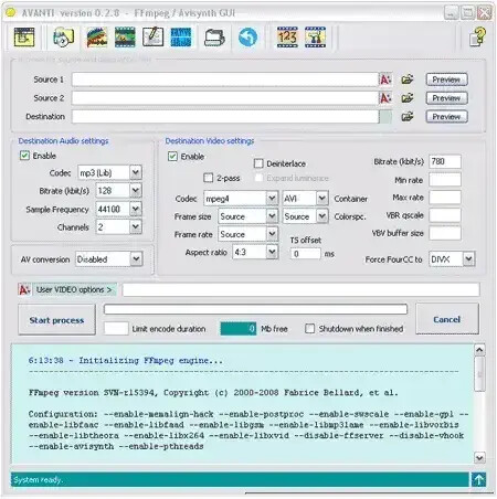 Avanti GUI - Audio Video Encoder Decoder avanti-gui-audio-video-encoder-decoder