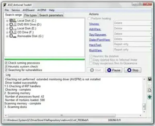 AVZ Anti-Viral Toolkit