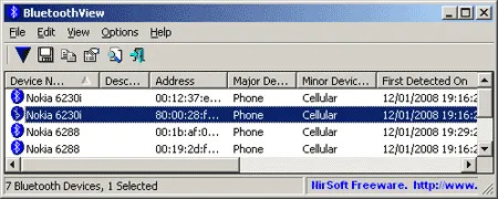 bluetoothview-screenshot