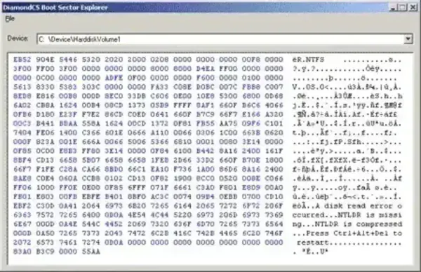 Boot Sector Explorer