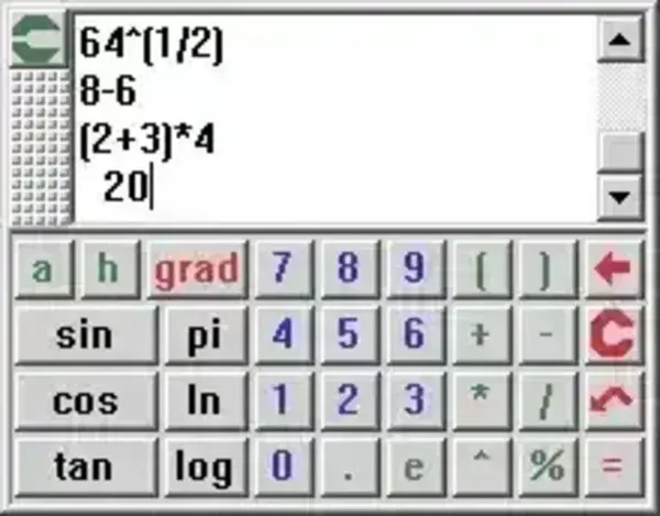 Calcute - Free Portable Scientific Calculator App